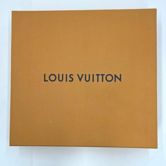 Louis Vuitton LV Orange Gift Box Magnetic Empty Large Box 13.75”x15.75”x3.5” - Picture 1 of 13